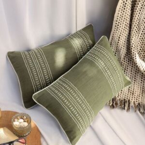 Embroidered Cushion Covers (Set of 2)